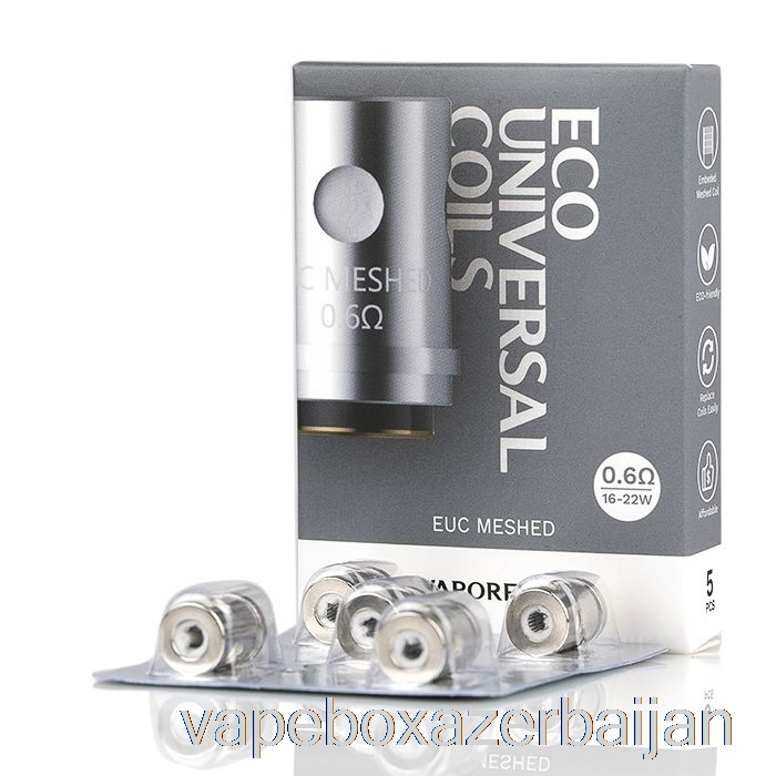 E-Juice Vape Vaporesso EUC Replacement Coils 0.6ohm EUC Meshed